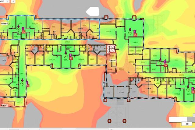 Mapa de calor WiFi